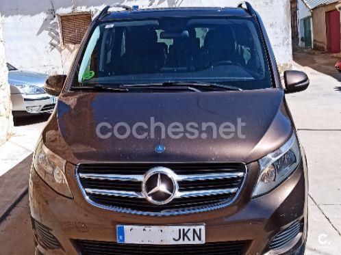 Marrón Usado 2017 Mercedes V220 Monovolumen | 36.900 € (Un poco caro) - Imagen 1/4