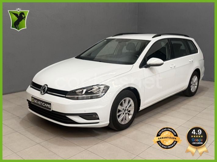 Blanco Usado 2020 VW Golf VII Advance Familiar | 14.985 € (Un poco caro) - Imagen 1/4