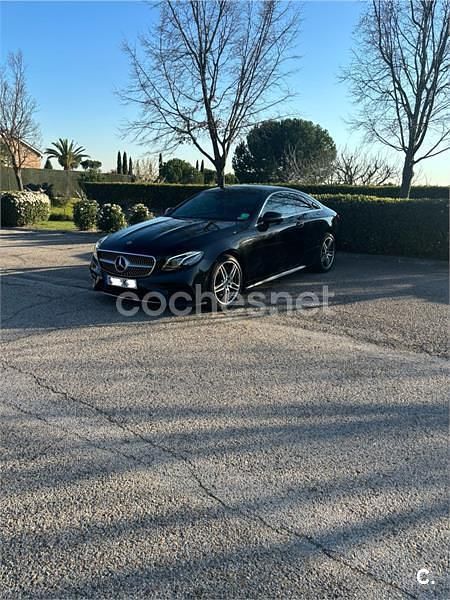 Usado Mercedes E220 194 CV (142 kW) 2019 Negro Coupe