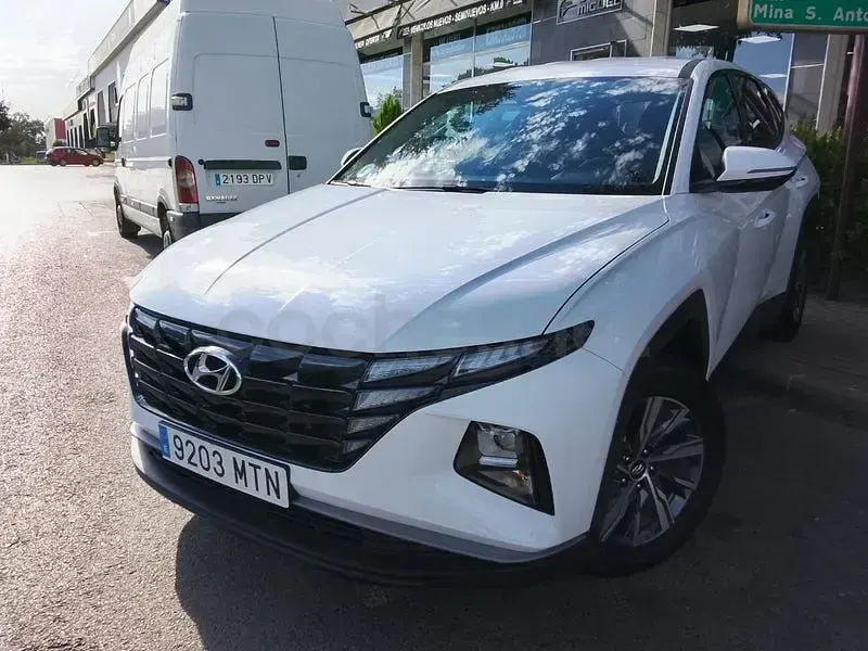 Usado Hyundai Tucson 116 CV (85 kW) 2024 Blanco SUV