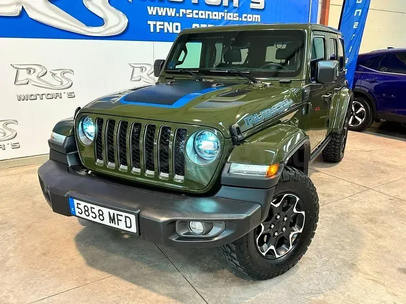 Usado Jeep Wrangler Rubicon 381 CV (280 kW) 2023 Verde SUV