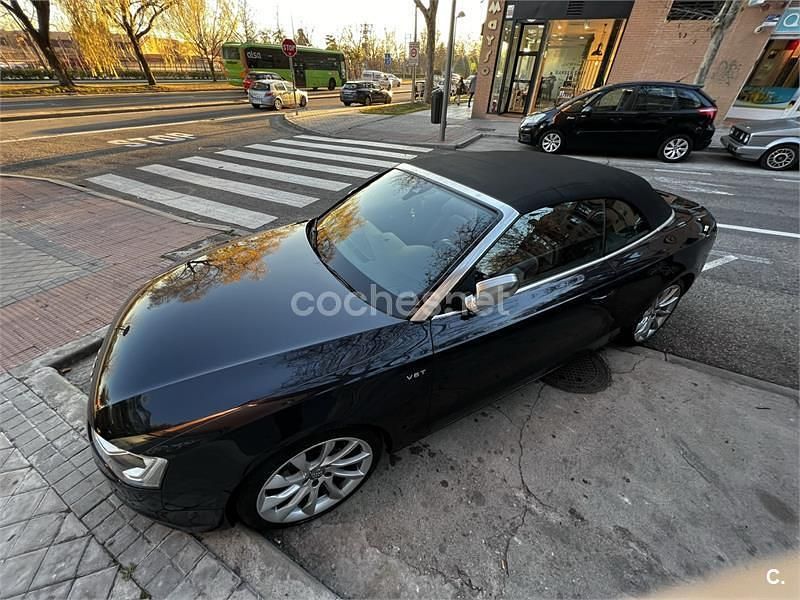 Usado Audi S5 Cabriolet 333 CV (244 kW) 2014 Azul Descapotable