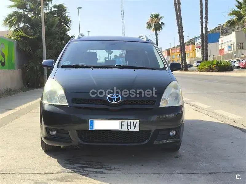 Usado Toyota Corolla Verso Sol 136 CV (100 kW) 2006 Negro Monovolumen