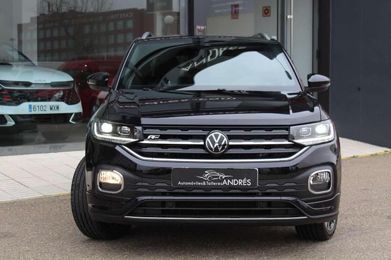 Usado VW T-Cross R-line 150 CV (110 kW) 2023 Negro SUV