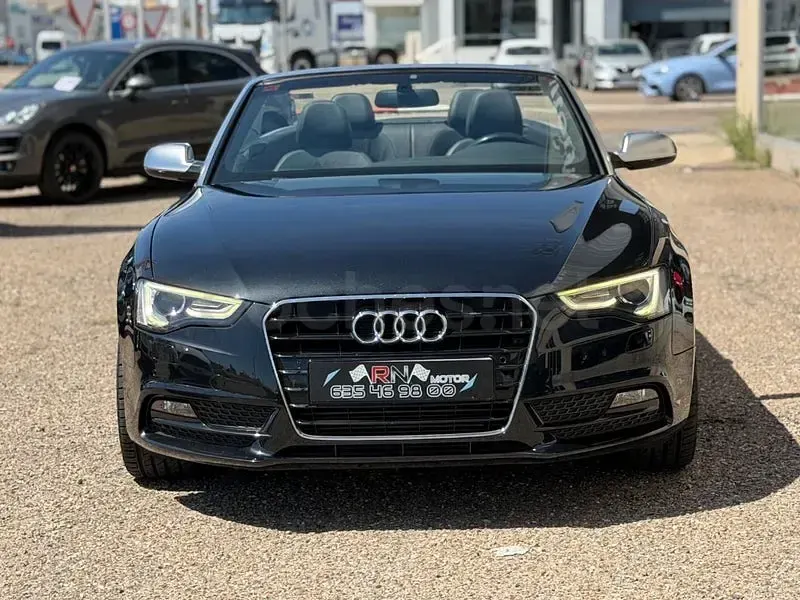 Usado Audi A5 Cabriolet S-Line 170 CV (125 kW) 2014 Negro Descapotable
