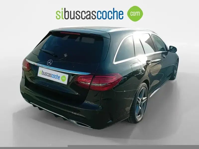 Usado Mercedes C220 194 CV (142 kW) 2021 Negro Familiar