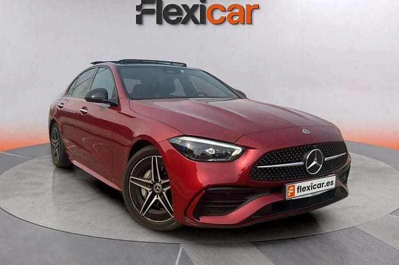 Rojo Usado 2022 Mercedes C220 Berlina | 35.890 € (Super precio) - Imagen 1/4