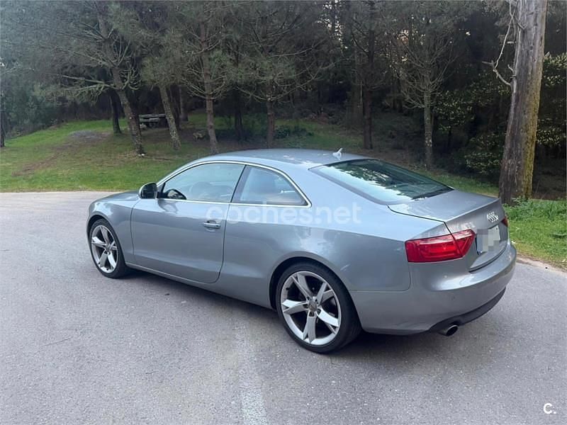 Usado Audi A5 190 CV (139 kW) 2008 Gris / plata Coupe