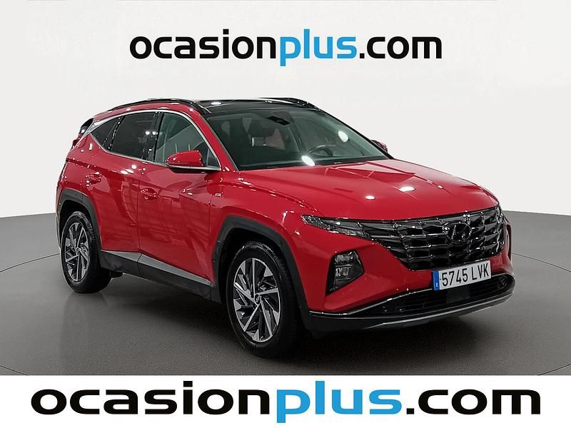 Usado Hyundai Tucson 136 CV (100 kW) 2021 Rojo SUV