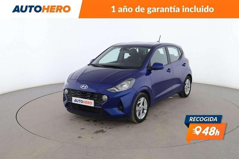 Azul Usado 2022 Hyundai i10 Utilitario | 10.094 € (Buen precio) - Imagen 1/3