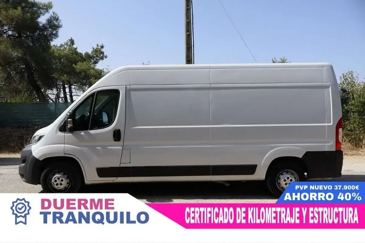 Usado Citroën Jumper 140 CV (102 kW) 2021 Blanco Monovolumen