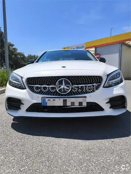 Usado Mercedes C200 160 CV (117 kW) 2021 Blanco Berlina