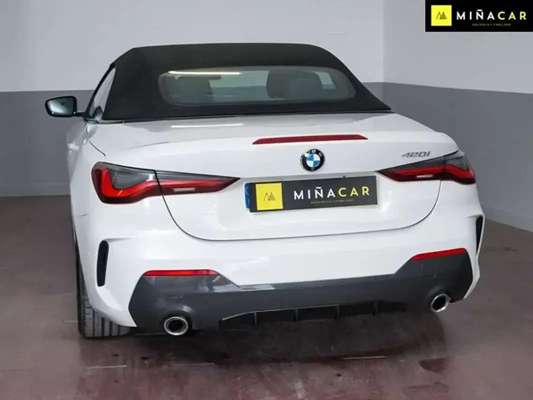 Usado BMW 420 184 CV (135 kW) 2022 Blanco Descapotable