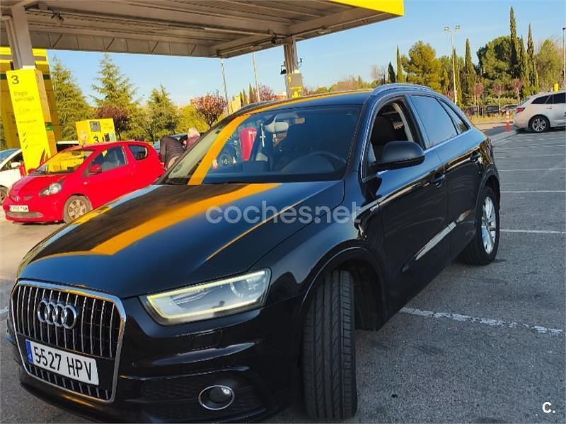 Usado Audi Q3 S-Line 140 CV (102 kW) 2013 Negro SUV