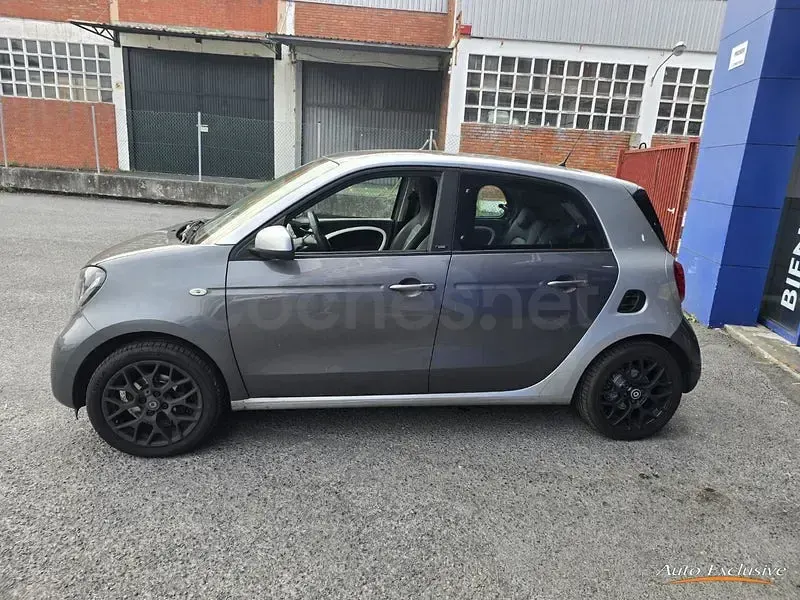 Usado Smart ForFour Proxy 71 CV (52 kW) 2015 Gris / plata Utilitario