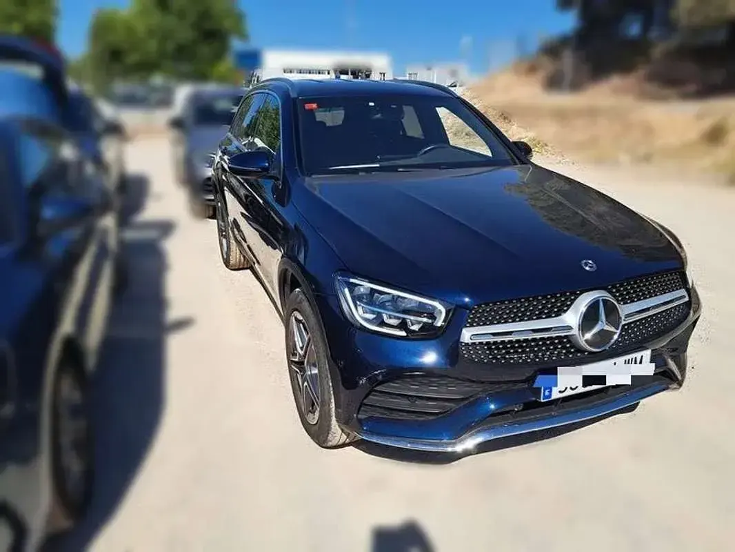 Usado Mercedes GLC300de 306 CV (225 kW) 2022 Azul SUV