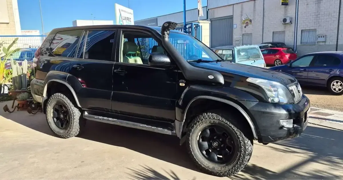 Usado Toyota Land Cruiser 163 CV (119 kW) 2004 Negro SUV
