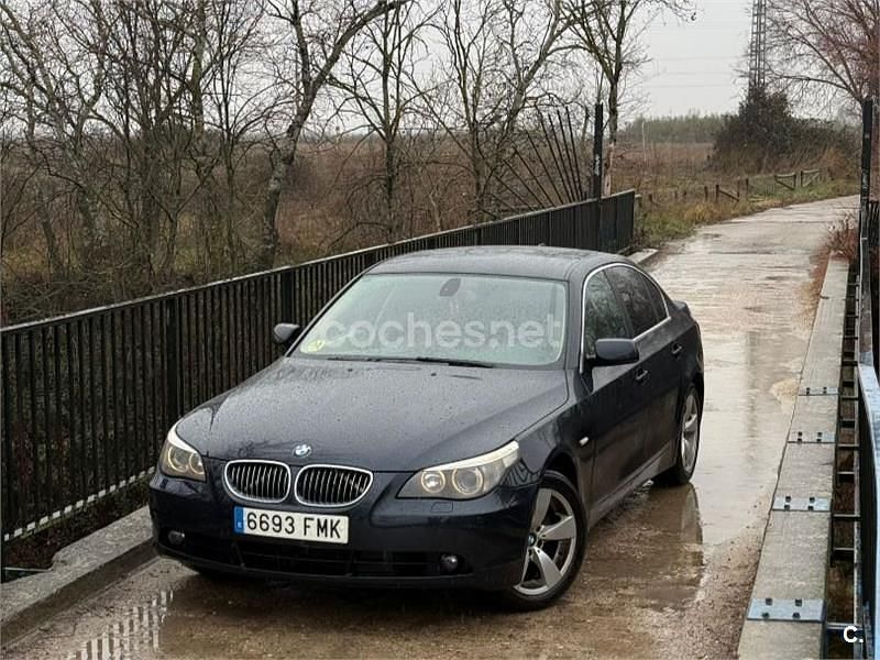 Azul Usado 2007 BMW 525 Berlina | 6200 € (Super precio) - Imagen 1/4