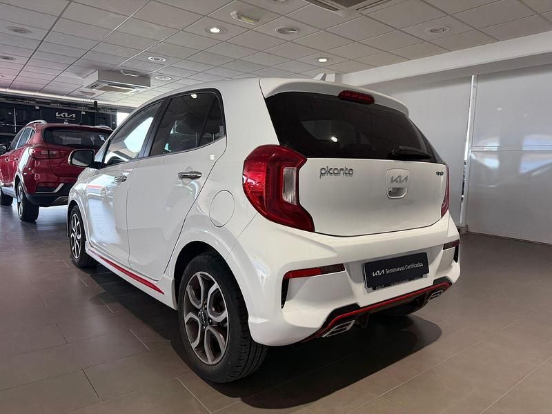 Usado Kia Picanto GT-Line 84 CV (61 kW) 2022 Blanco Utilitario
