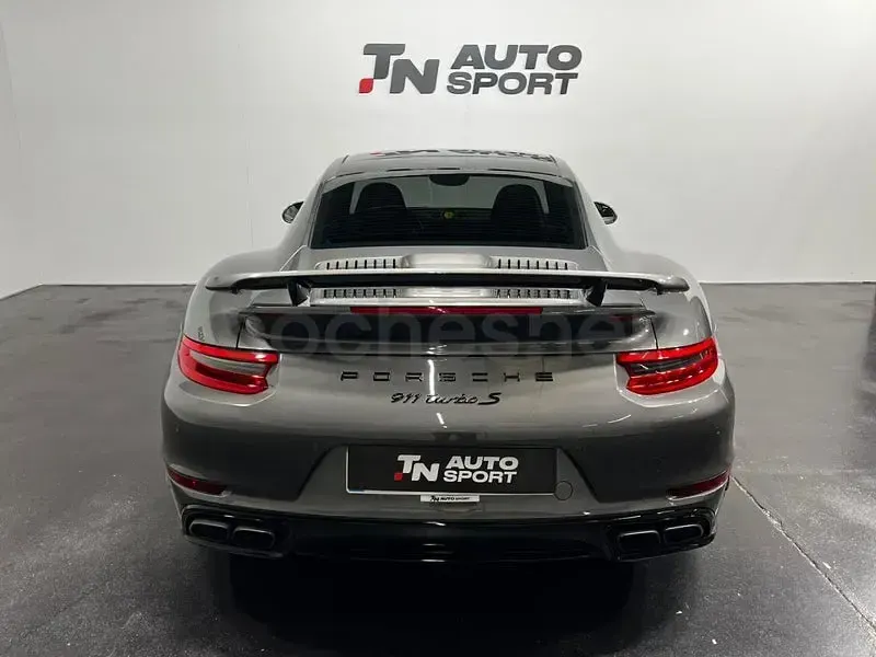 Usado Porsche 911 Turbo S 580 CV (426 kW) 2016 Gris / plata Coupe