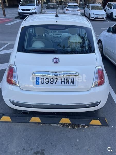 Usado Fiat 500 Lounge 69 CV (50 kW) 2014 Blanco Berlina