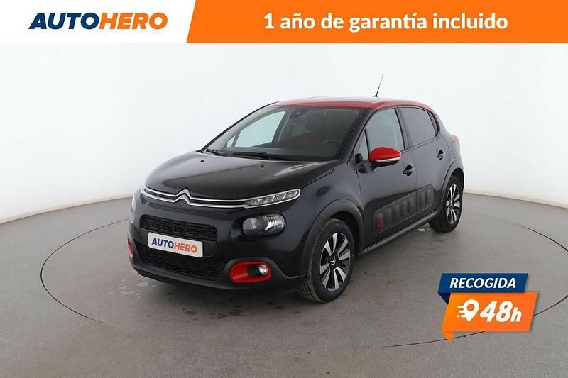 Negro Usado 2019 Citroën C3 Feel Utilitario | 10.599 € (Un poco caro) - Imagen 1/3