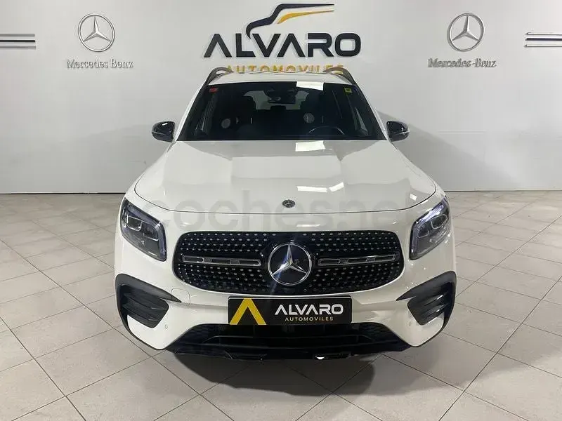 Usado Mercedes GLB200 150 CV (110 kW) 2021 Blanco SUV