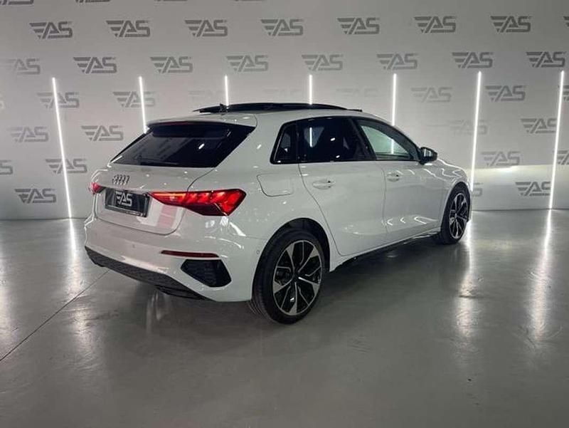 Usado Audi A3 Sportback S-Line 150 CV (110 kW) 2022 Blanco Utilitario