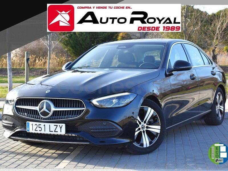Usado Mercedes C200 163 CV (119 kW) 2022 Negro Berlina