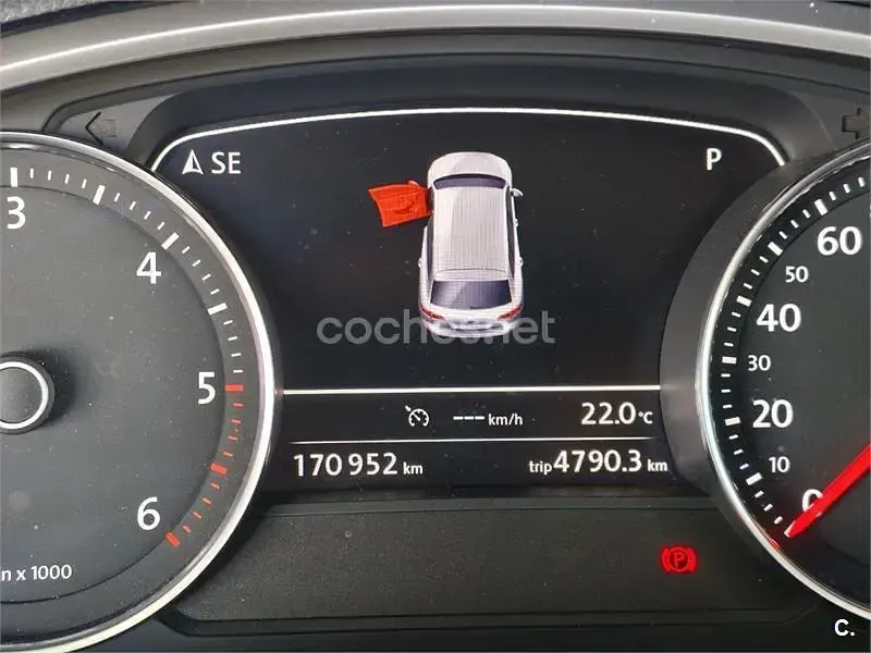Usado VW Touareg Terrain Tech 262 CV (192 kW) 2017 Azul SUV