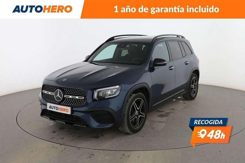 Azul Usado 2022 Mercedes GLB200 AMG line SUV | 35.332 € (Buen precio) - Imagen 1/3