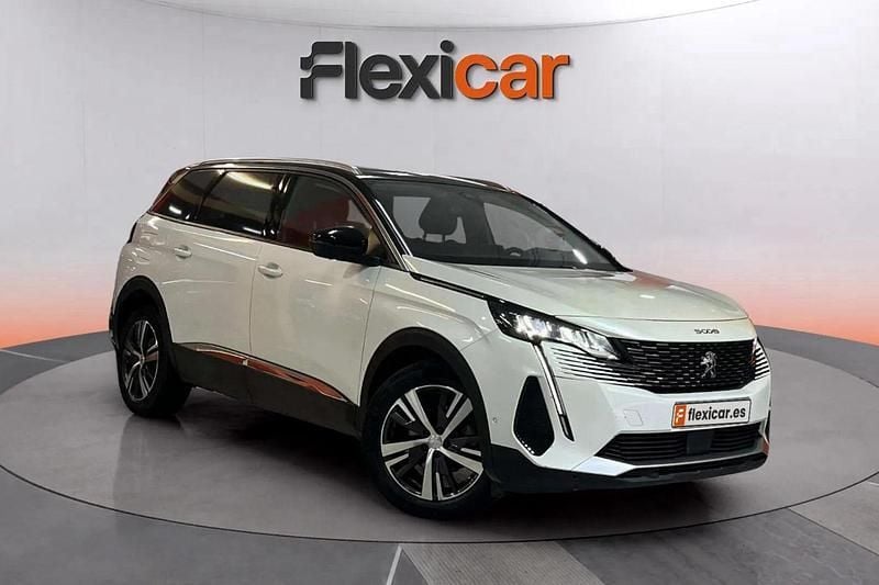Blanco Usado 2022 Peugeot 5008 Allure Monovolumen | 21.190 € (Precio justo) - Imagen 1/4