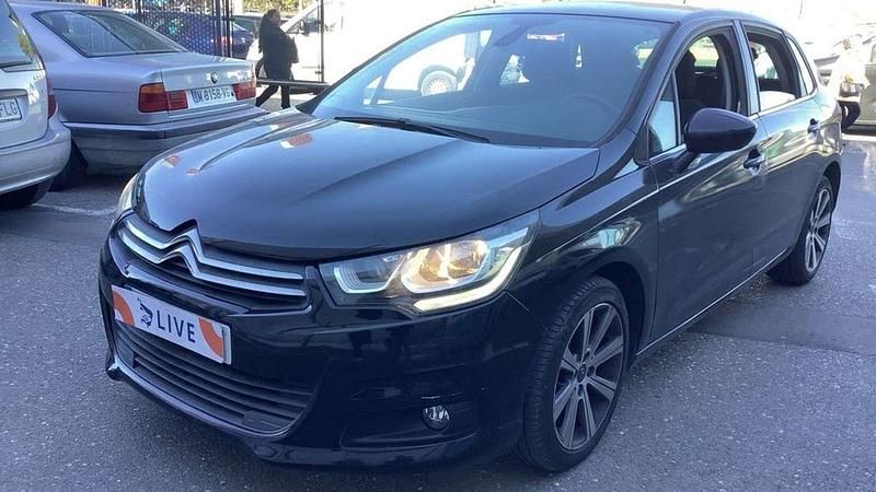 Usado Citroën C4 Feel 110 CV (80 kW) 2016 Negro Utilitario