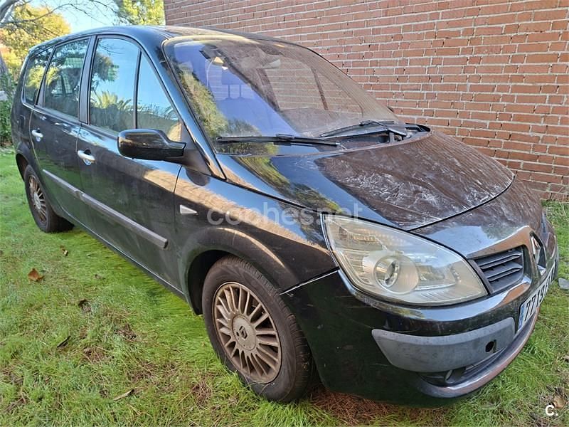 Negro Usado 2007 Renault Scénic II Dynamique Monovolumen | 1000 € (Super precio) - Imagen 1/4