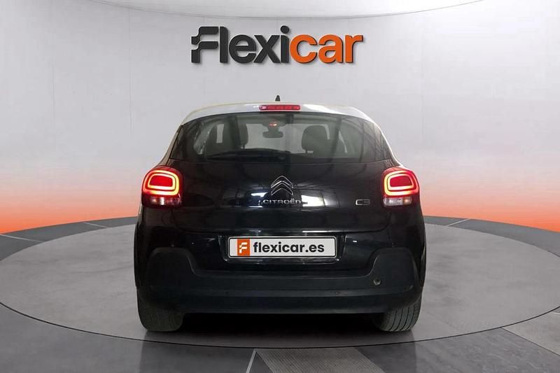 Usado Citroën C3 Feel 83 CV (61 kW) 2022 Negro Berlina