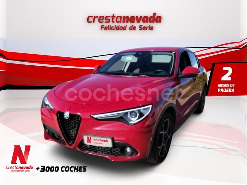 Rojo Usado 2021 Alfa Romeo Stelvio Sprint SUV | 24.990 € (Precio justo) - Imagen 1/4