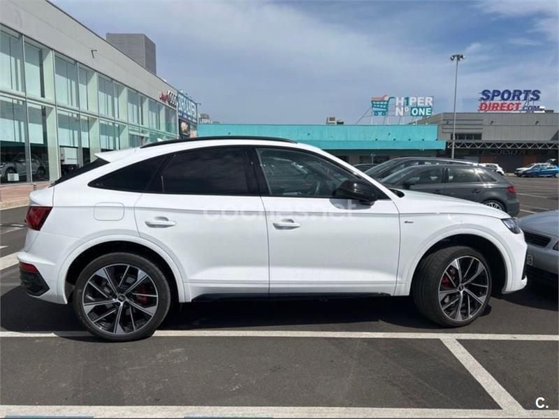 Blanco Usado 2022 Audi Q5 Sportback Black Edition SUV | 53.900 € (Caro) - Imagen 1/4