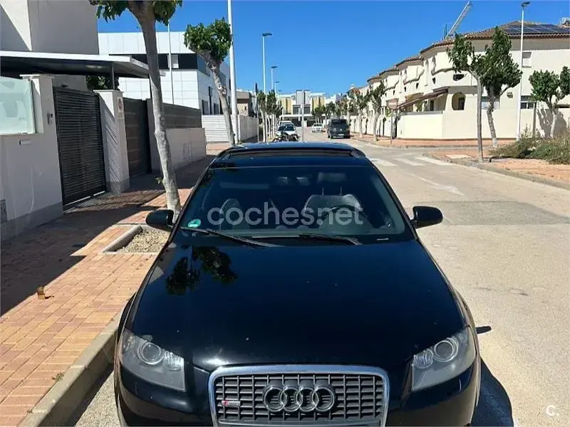 Usado Audi A3 Attraction 140 CV (102 kW) 2007 Negro Utilitario