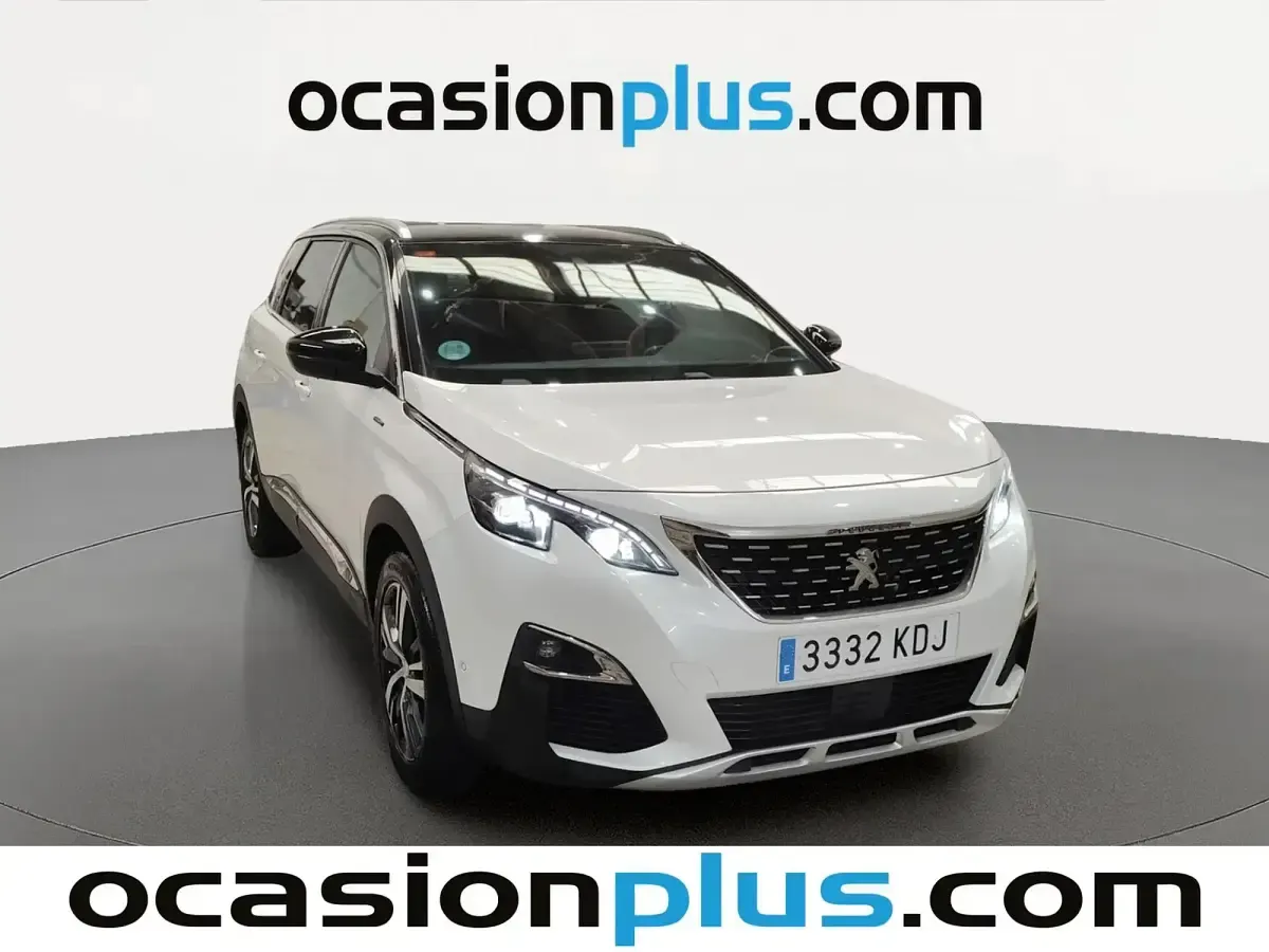 Occasion Peugeot 5008 GT-line 130 PK (95 kW) 2017 Wit SUV