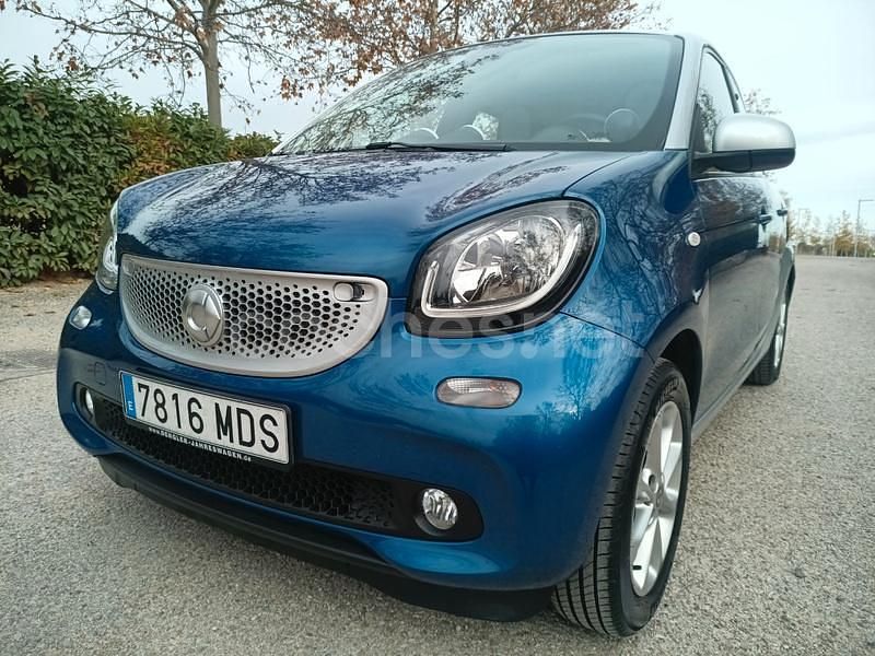 Azul Usado 2015 Smart ForFour Passion Utilitario | 7900 € (Buen precio) - Imagen 1/4