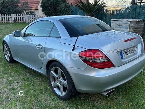Usado Mercedes SLK200 163 CV (119 kW) 2008 Gris / plata Descapotable