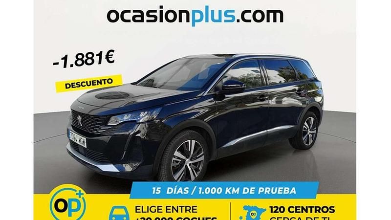 Usado Peugeot 5008 Allure 131 CV (96 kW) 2023 Negro SUV
