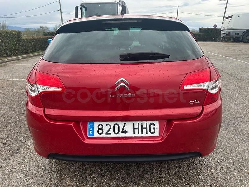 Usado Citroën C4 Exclusive 112 CV (82 kW) 2012 Granate Berlina