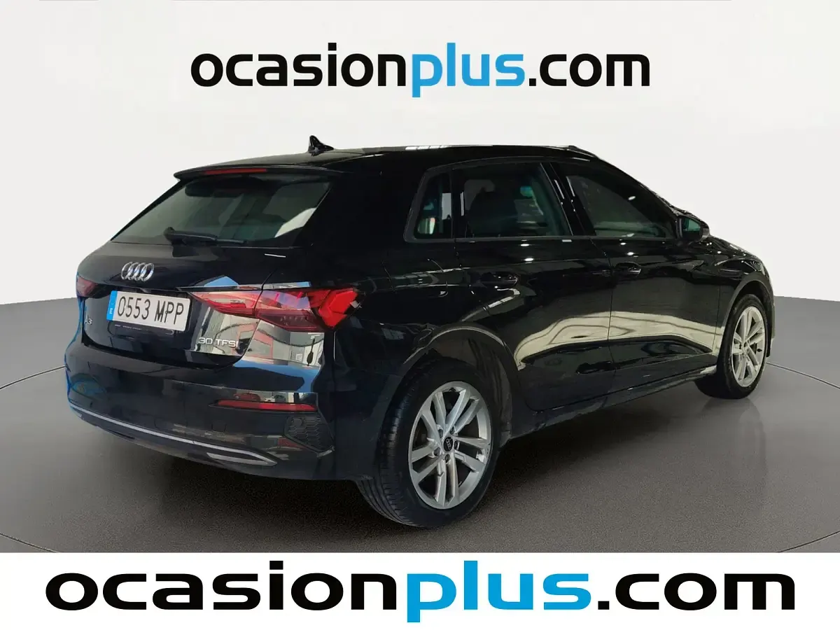 Usado Audi A3 Sportback Advanced 110 CV (80 kW) 2024 Negro Utilitario
