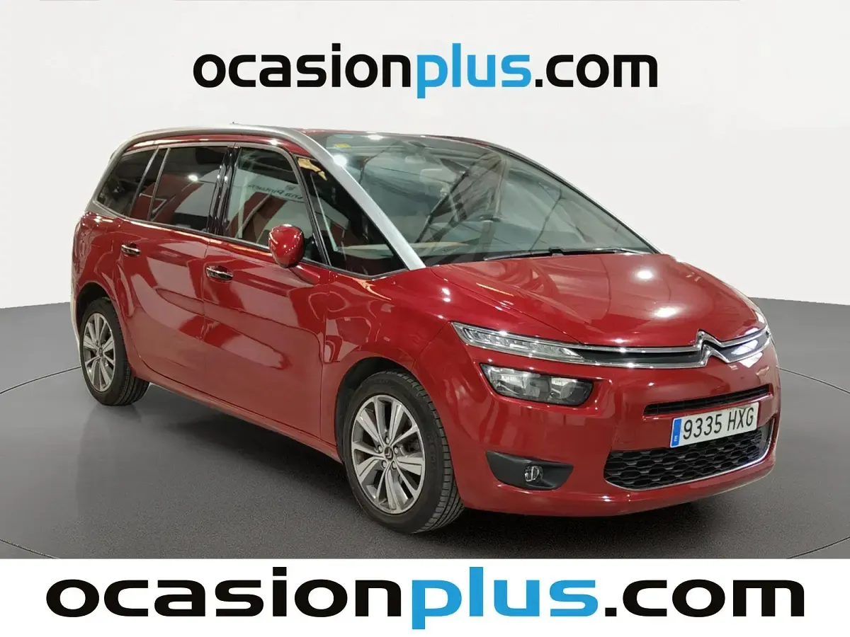 Usado Citroën Grand C4 Picasso Intensive 150 CV (110 kW) 2014 Rojo Monovolumen