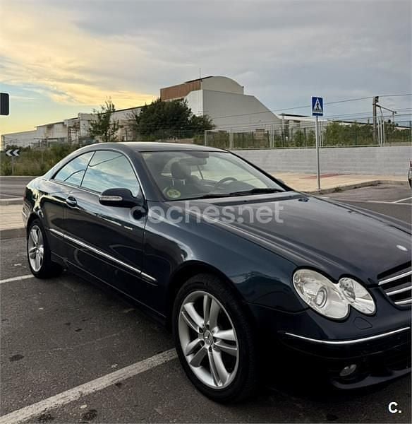 Käytetty Mercedes CLK280 Avantgarde 231 HP (169 kW) 2005 Sininen Coupe - kaksiovinen