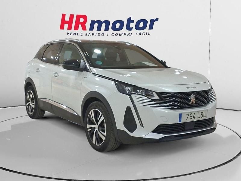 Blanco Usado 2021 Peugeot 3008 GT SUV | 18.490 € (Precio justo) - Imagen 1/4