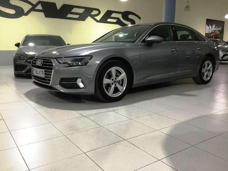 Gris / plata Usado 2019 Audi A6 Ambiente Berlina | 37.900 € (Buen precio) - Imagen 1/4