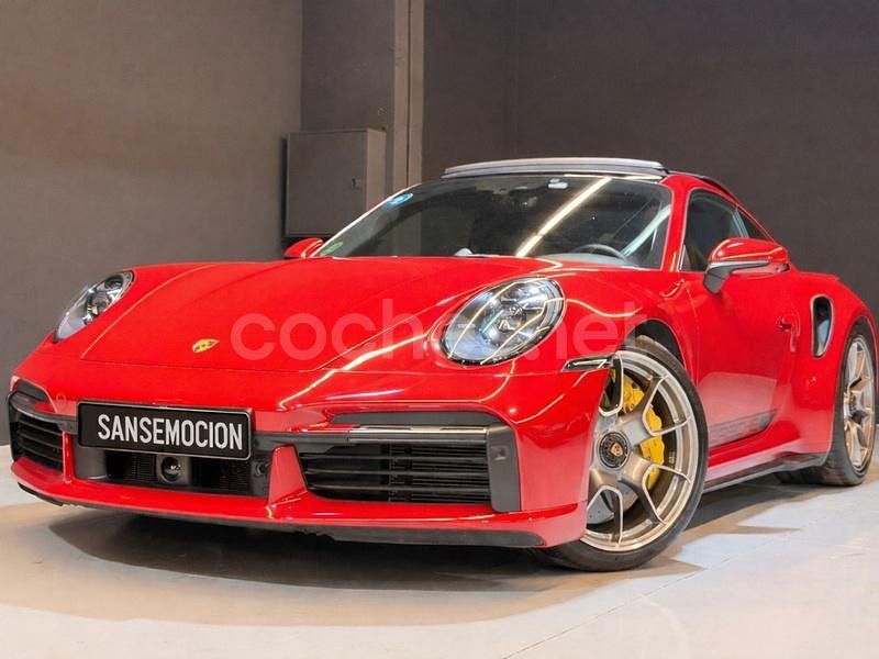 Granate Usado 2021 Porsche 911 Turbo S Coupe | 219.900 € (Buen precio) - Imagen 1/4