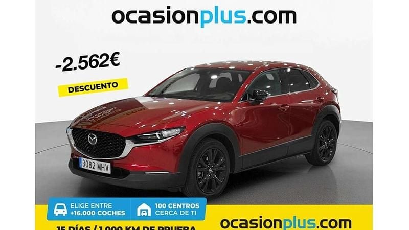 Rojo Usado 2023 Mazda CX-30 Homura-Line SUV | 25.628 € (Buen precio) - Imagen 1/4